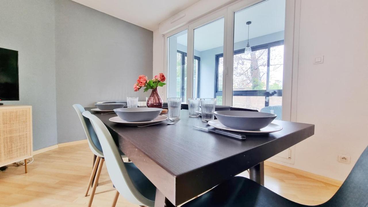 Chez Margot & Fawaz - Parking - 3 Chambres - Jardin - Relax Bnb Colmar Eksteriør bilde